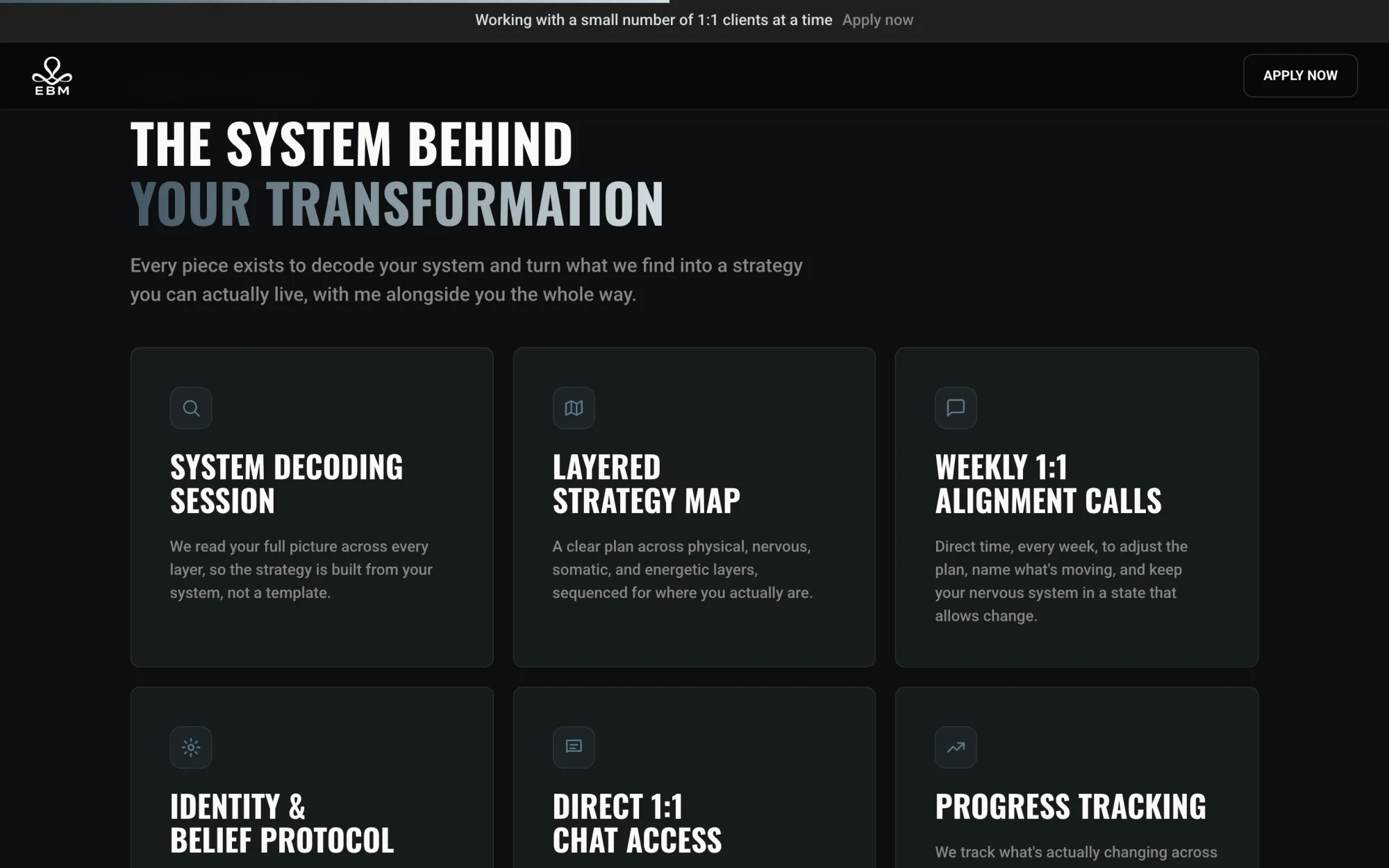The system behind the coaching