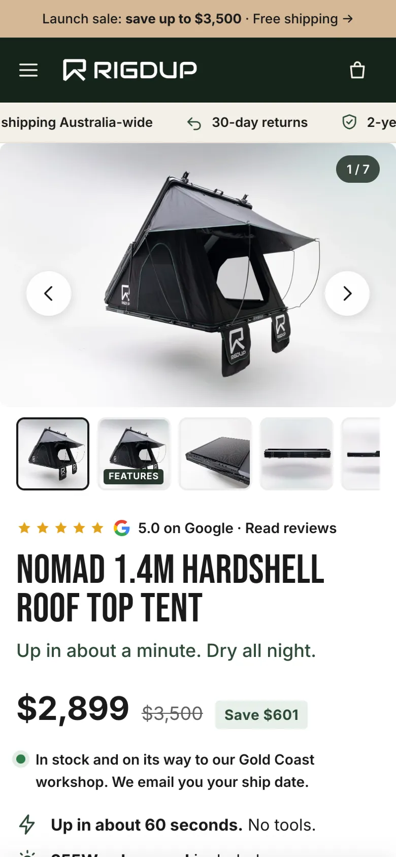 Product page