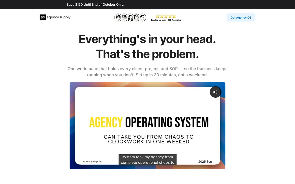 Agency Os website