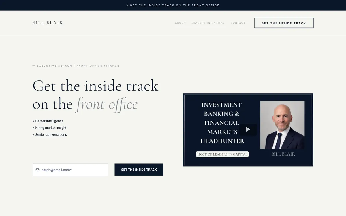 Bill Blair website