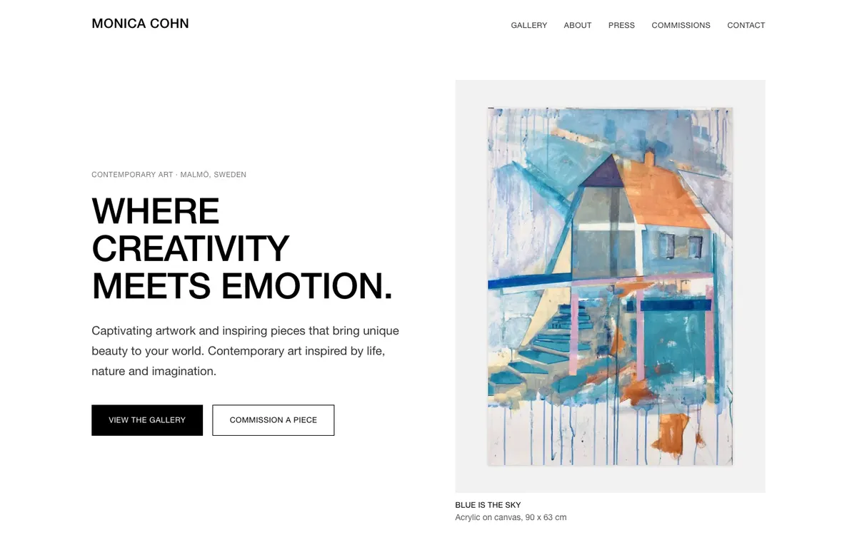 Monica Cohn website