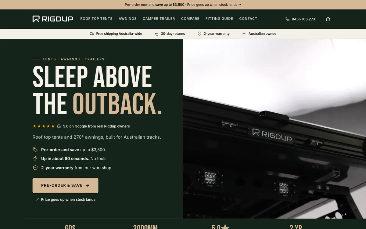 Rigdup website